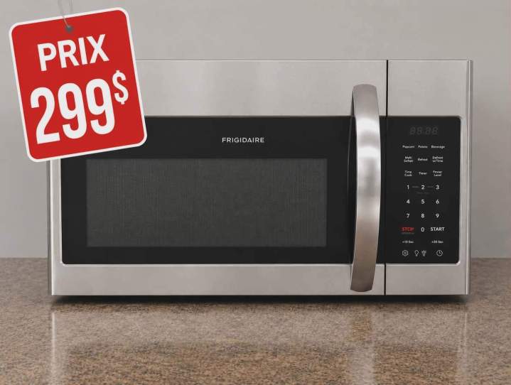 Micro-ondes à hotte intégrée de la marque Frigidaire Shawinigan