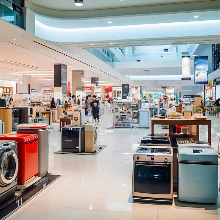 Magasin d'électroménagers, Saint-Étienne-des-Grès